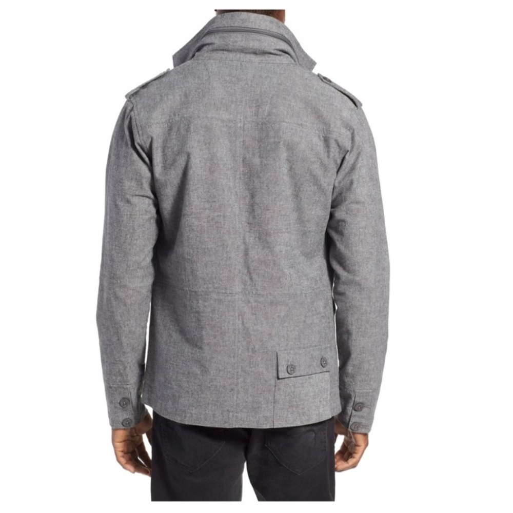 Kane & Unke Trim Fit Military Jacket Large View 2